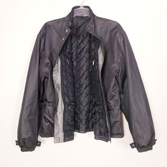 Original Rukka Mens Motorcycle Jacket Lining Black Size 44 - Picture 2 of 12